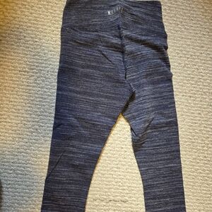 NOBUL Womens Dark Blue/Stripe Leggings